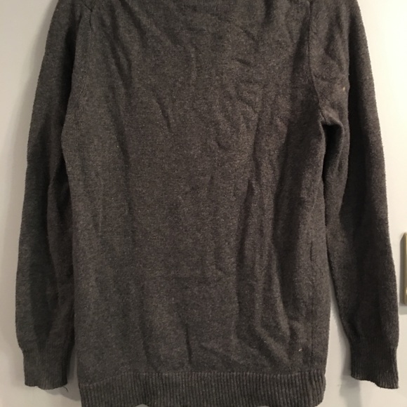 Dark Gray Fall Basic Sweater - Picture 6 of 6